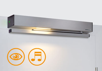 Hörmann PortaMatic optische und akustische Komfortfunktionen — LED-Anzeige öffnet und schließt