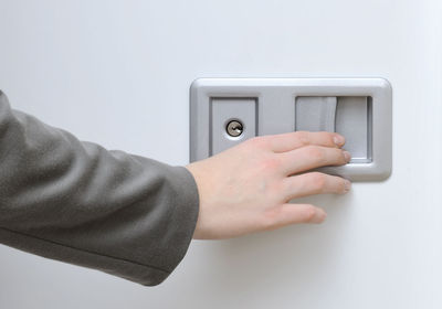 Seiten-Sektionaltor Detail — Führungsschiene und Paneele